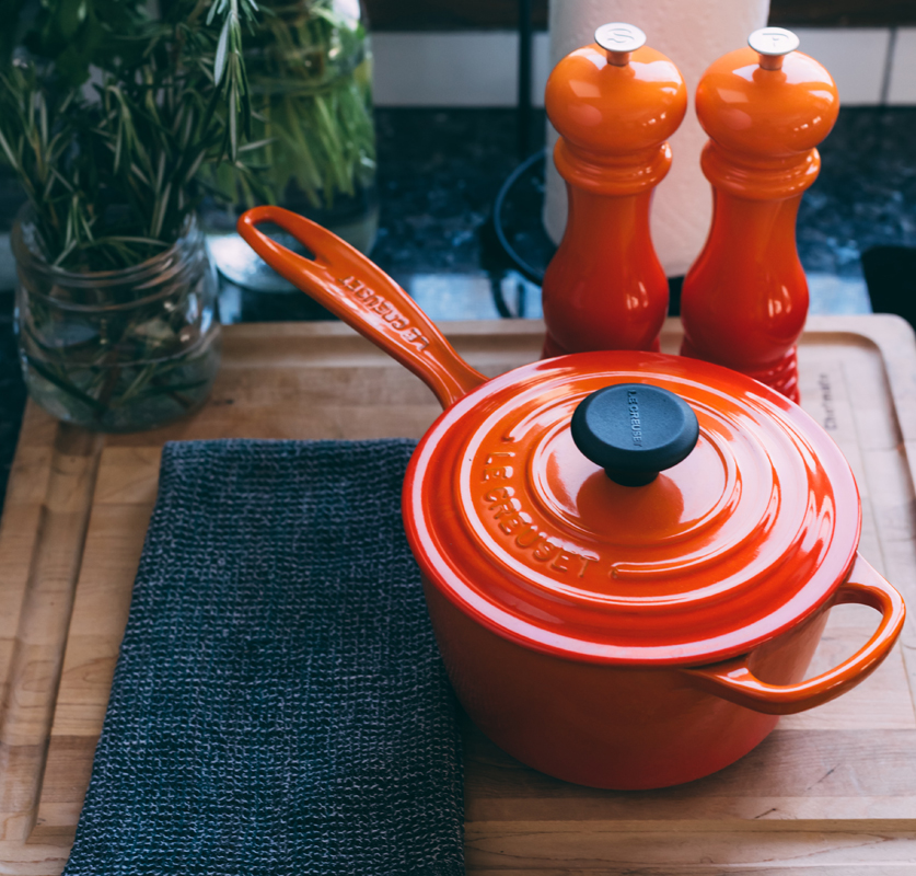 Image of a cast iron pot